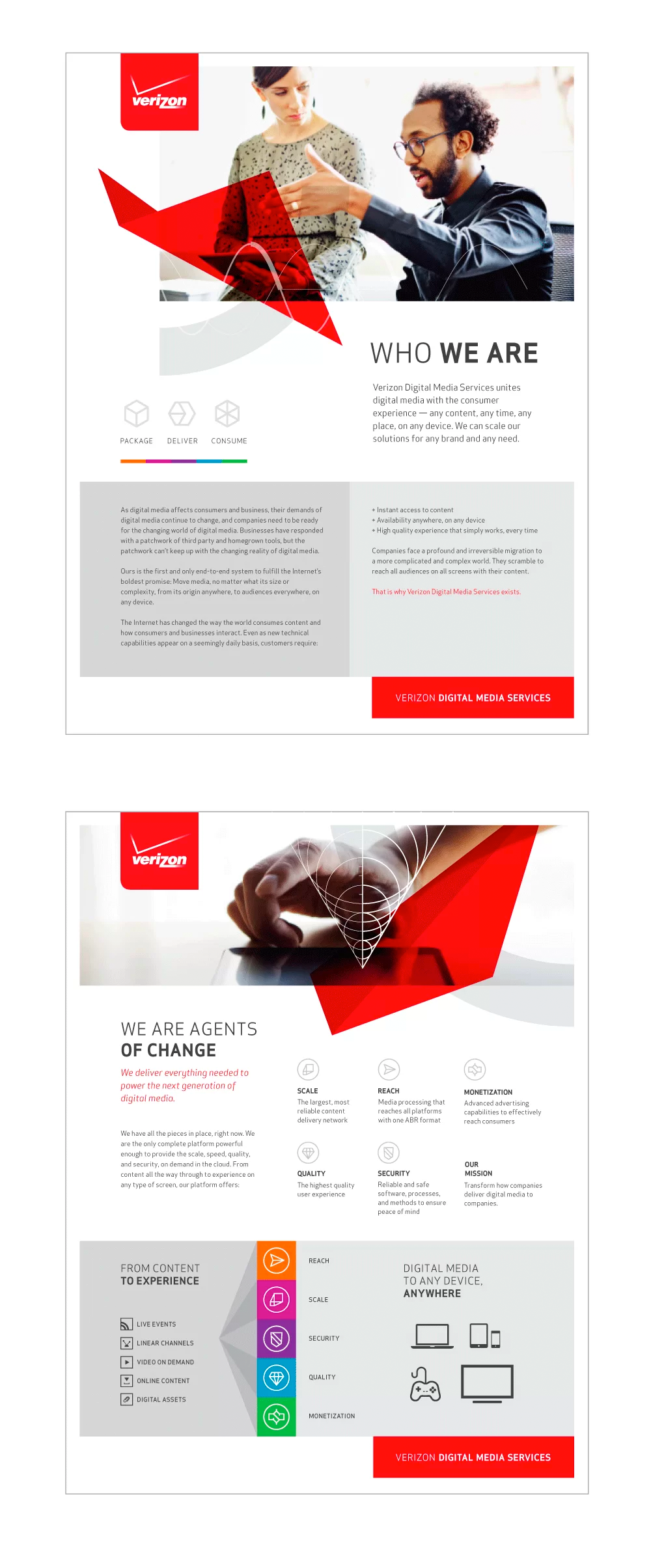 Case Study - Verizon - Technology Branding | brand x